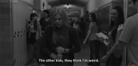 "Los otros chicos, piensan que soy rara"